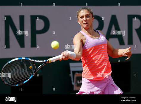 Italy S Sara Errani Returns In The Third Round Match Of The French Open