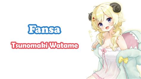 Tsunomaki Watame ファンサ Fansa HoneyWorks YouTube