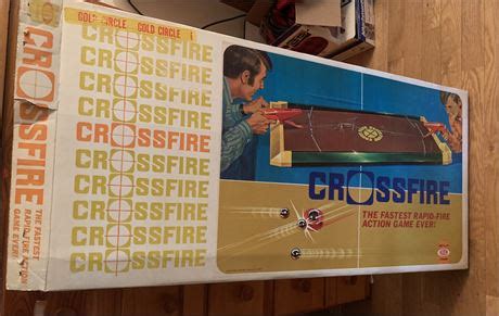 Great Finds Online Auctions - Vintage Crossfire Board Game