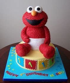 ELMO BIRTHDAY CAKE Fomanda Gasa