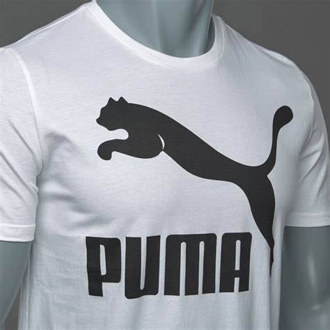 Mens Clothing - Puma Archive Logo Tee - Puma White - 572392-02 | Pro ...