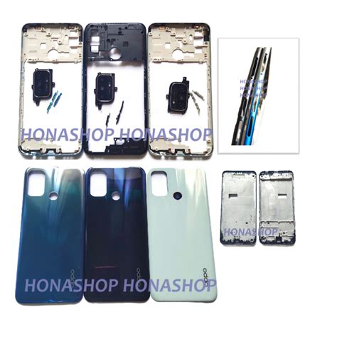 Jual TULANG FRAME BAZEL BACK CASING HOUSING FULLSET OPPO A53 A33 2020