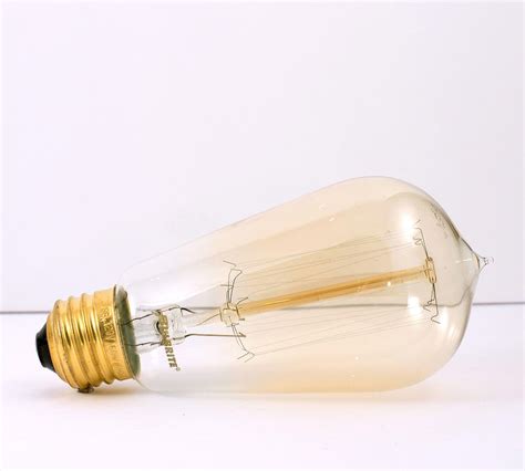 LED Teardrop Filament 40W Equivalent Light Bulb Pottery Barn