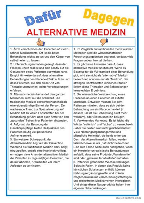 27 Medizin Deutsch DAF Arbeitsblätter pdf doc