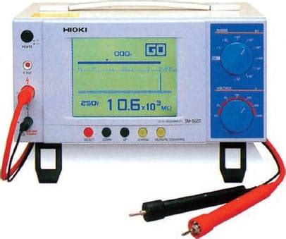 Hioki SM 8220 Insulation Resistance Testers Megohmmeter Type Line