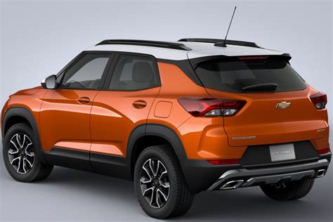 2022 Chevy Trailblazer Gets New Vivid Orange Color First Look