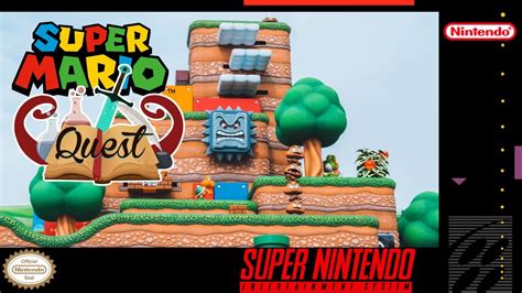 Super Mario Quest Complete Playthrough Super Mario World