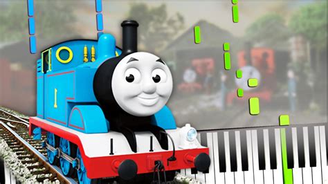 Thomas The Tank Engine Theme THOMAS MEME SONG Piano Cover Sheet