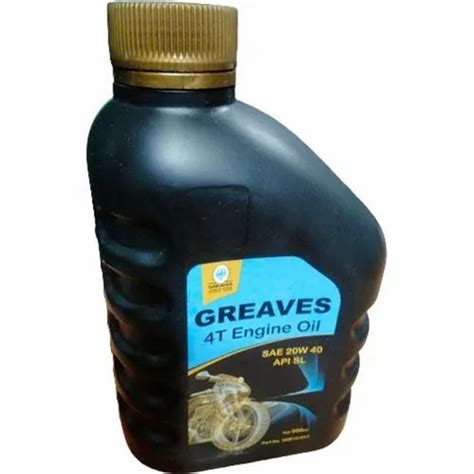 20W40 Greaves 4T Genuine Engine Oil Bottle Of 900 Ml At Rs 158 Bottle