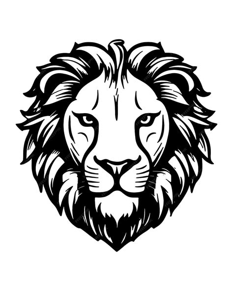 Premium Vector Lion Head Logo Icon Lion Face Vector Illustration