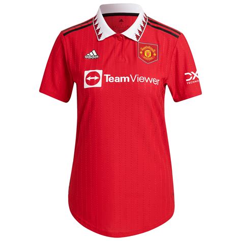 Manchester United Home Authentic Shirt Womens With Lindelof