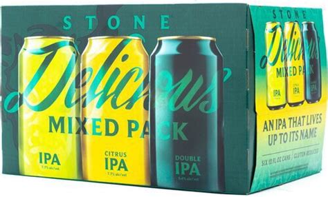 Stone Delicious Mixed Pack Citrus Ipa 12oz Belmont Beverage And