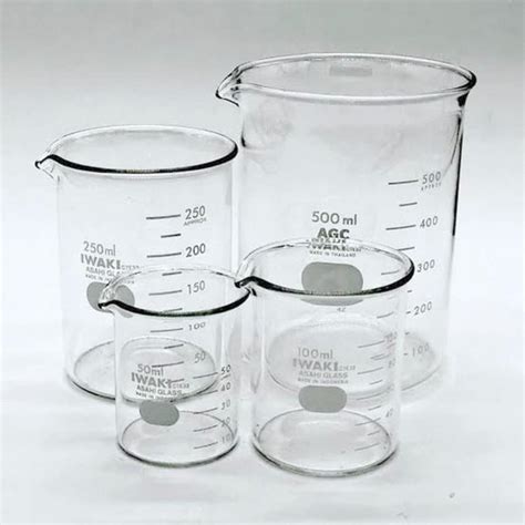 Jual Gelas Kimia Ml Beaker Glass Pendek Ml Gelas Piala