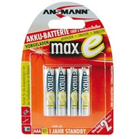 Ansmann Accs Maxe En Hydrure Ni Mh Aaa Office1