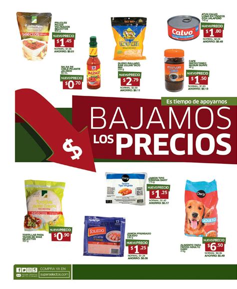 S Per Selectos Baja Los Precios Para Darte M S Ahorro Mayo