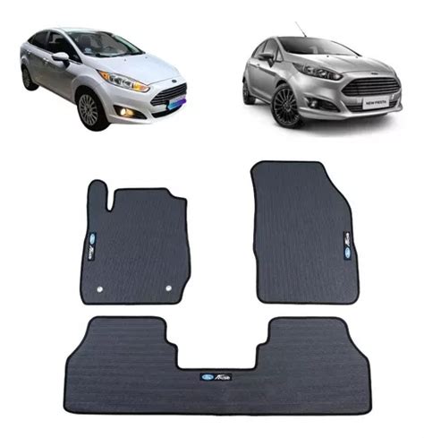 Tapete Borracha Ford New Fiesta Encaixe Perfeito Parcelamento Sem Juros