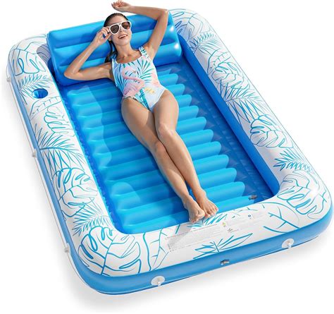 Amazon Inflatable Tanning Pool Lounger Float Jasonwell In