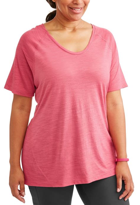 Terra And Sky Womens Plus Size Scoop Neck T Shirt