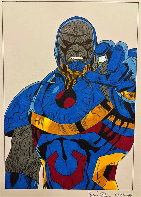 Darkseid DC Comics Etsy