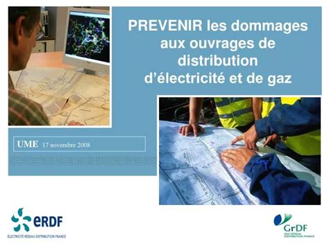 Ppt Prevenir Les Dommages Aux Ouvrages De Distribution D Lectricit