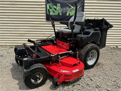 Gravely Z Zero Turn Mower With Bagger A Month Lawn