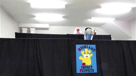 Guest Of Honor Christian Puppet Skit Highland Impact Puppets Youtube