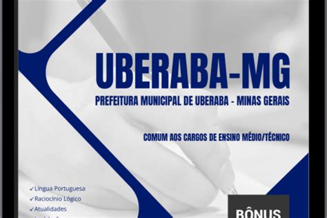 Baixar Apostila Prefeitura De Uberaba MG Em PDF 2024 Comum Aos