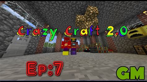 Minecraft Crazy Craft 2 0 Ep 7 Quest For Big Bertha Youtube