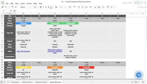 Cómo hacer un calendario para redes sociales Consejos y herramientas