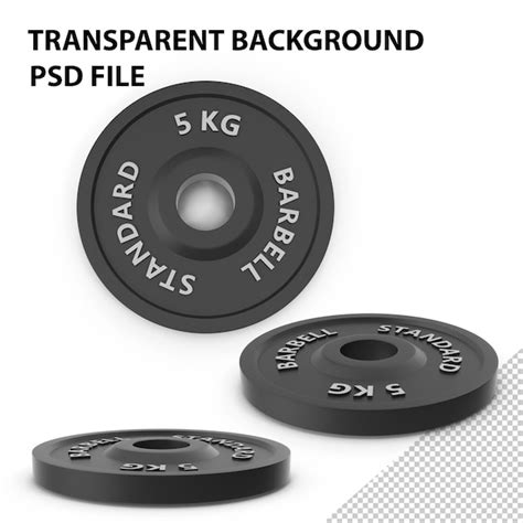 premium psd barbell weight  kg png