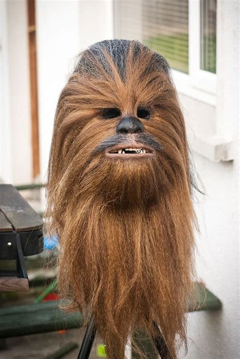 Chewbacca mask | Star wars party, Chewbacca, Amazing cosplay