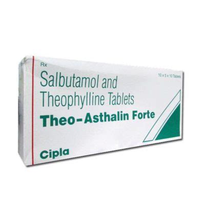 Theo Asthalin Forte Tablet CIPLA FITBYNET