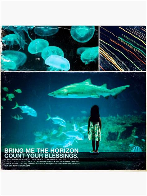 BMTH Count Your Blessings Cover Art Poster For Sale By TNKART