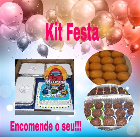 Kit Festa Bolo Docinhos E Salgados Elo7 Produtos Especiais