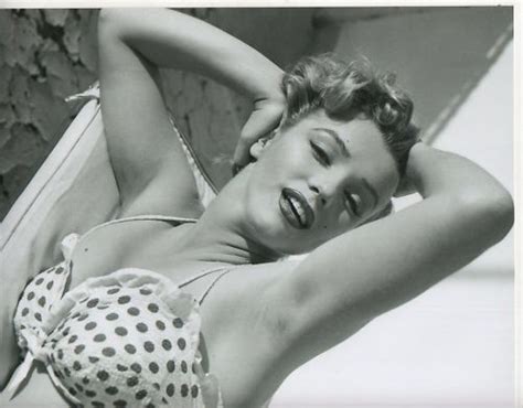 1952 Publicity Pictures Polka Dot Bikini Norma Jean Marilyn Monroe