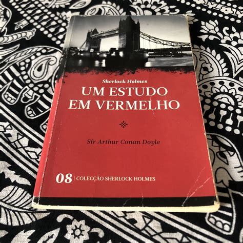 Um Estudo Em Vermelho By Conan Doyle Arthur Portuguese Paperback See