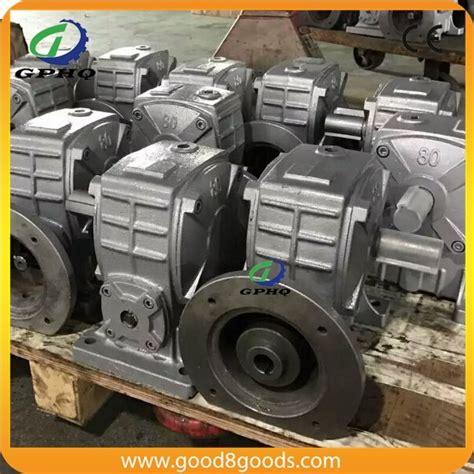 Wpa Fca Worm Gear Reducer Worm Gearboxes Made In Cast Iron Double Stage