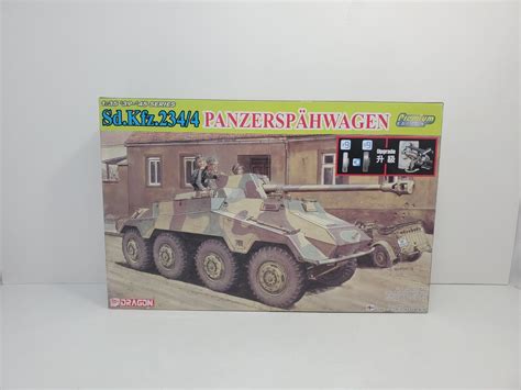 Dragon 6772 1 35 Scale Sd Kfz 234 Unassembled Tank Model Kit NIB