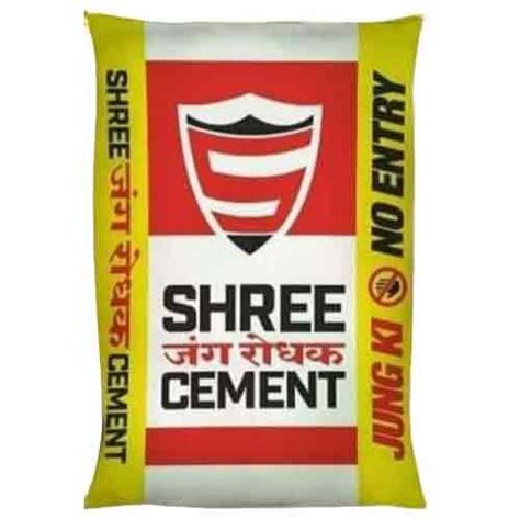 Opc Shree Jung Rodhak Cement Packaging Size 50 Kg At Rs 340bag In