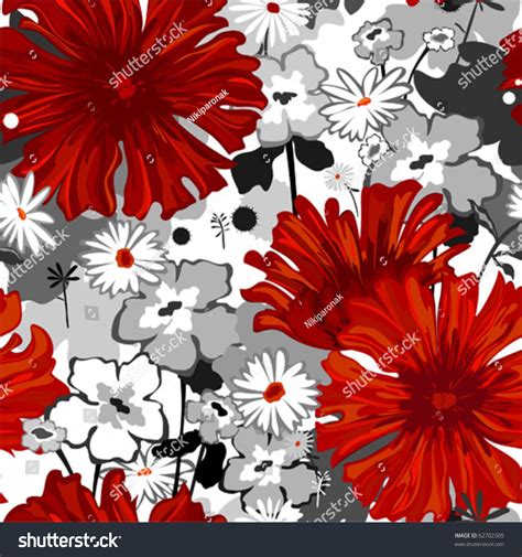 26880 Black Grey Red Floral Images Stock Photos And Vectors Shutterstock