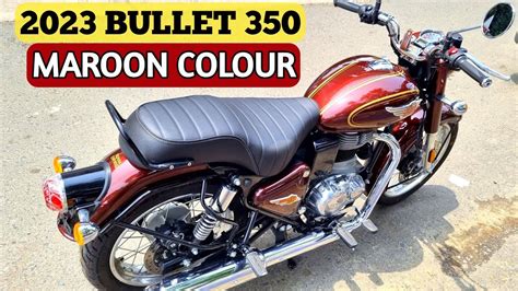 Lo Aagayi New Bullet 350 2023 Model Maroon Colour New Update Price All