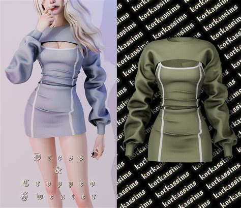 Get More From Korkassims On Patreon In Sims Dresses Sims