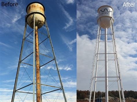 Elevated Water Tower Painting | The Blogging Painters