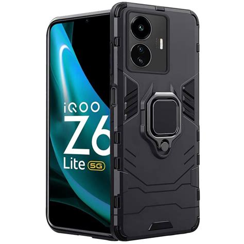 Thegiftkart Tough Armor Back Cover Case For Iqoo Z Lite G Bumper