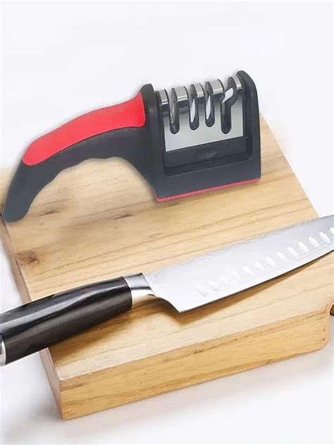 Knife Sharpener Stages Professional Kitchen Sharpening Stone Grinder