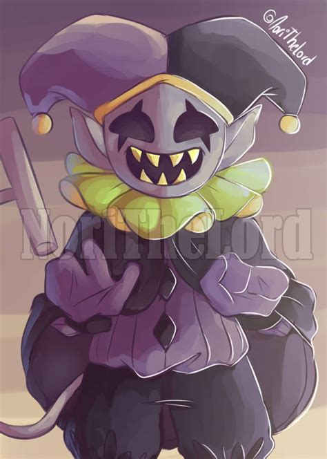 Hi Jevil Fanart By Norithelord Character Art Undertale Drawings