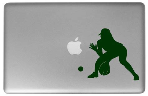 Softball Infielder Vinyl Decal Sticker Fastpitch Player Slow Etsy