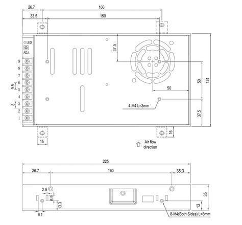 Mean Well V A W Power Supply Micro Robotics