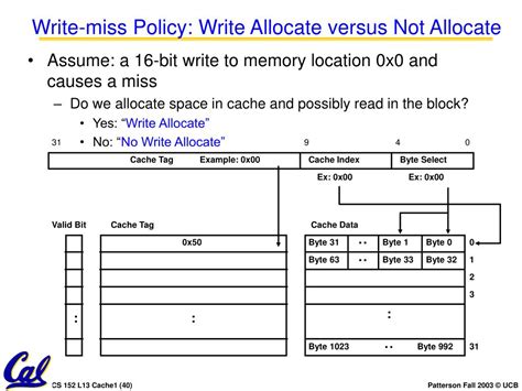 PPT CS152 Computer Architecture And Engineering Lecture 13 Cache