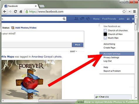 How To Upload Mobile Photos To Facebook 9 Steps With Pictures